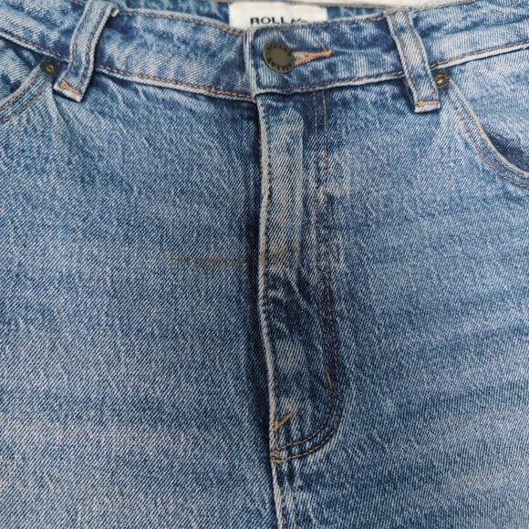 Rolla's Original High Rise Straight Jeans Women Size 27 - Picture 3 of 12